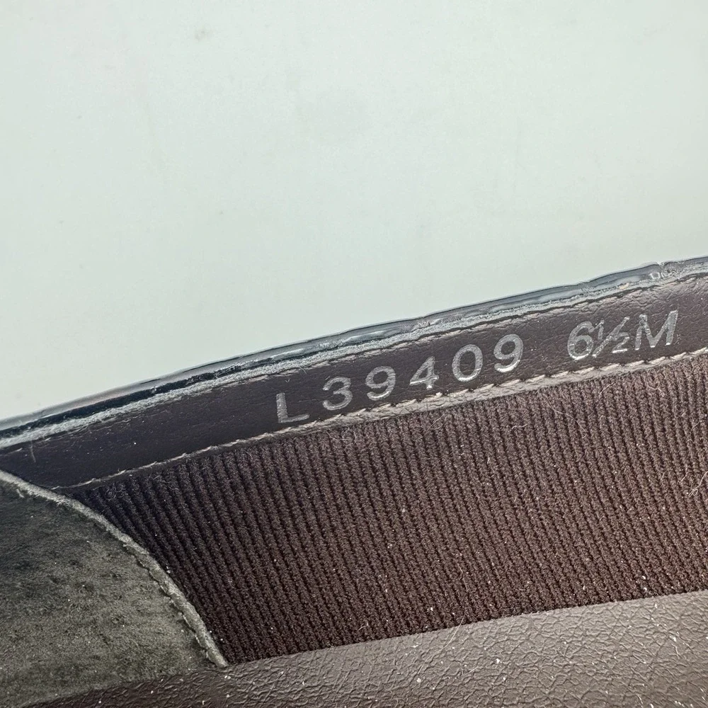 Mark Lemp‎ Walking Cradles Classics 6.5M Brown Croc Embossed Slip-On Loafers